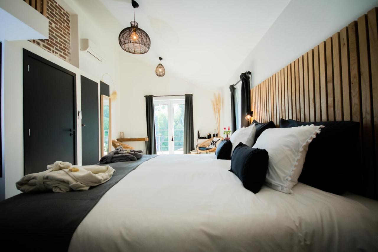 Bed and Breakfast Au Calme de Hosdent Braives Exterior foto